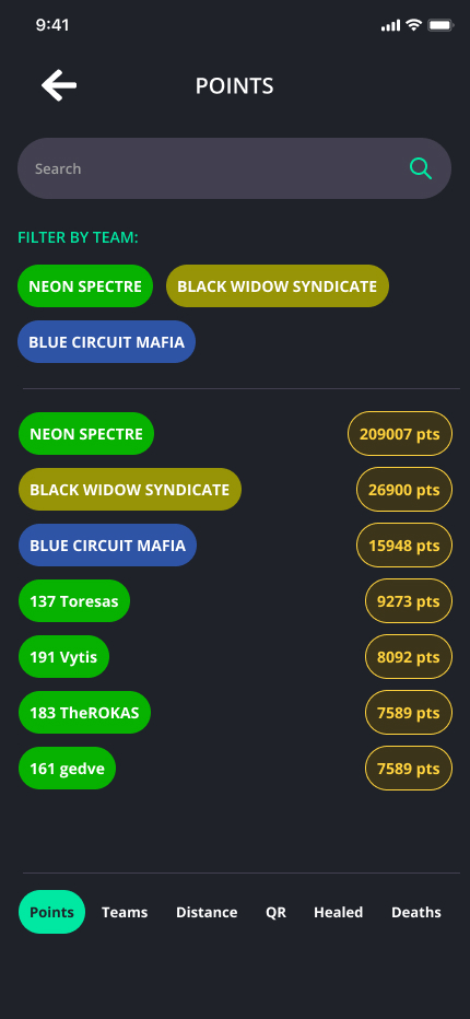 BattleForce app